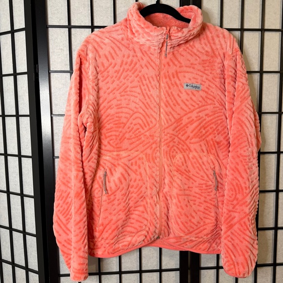 Columbia Jackets & Blazers - Columbia Women's Coral Teddy Full Zip Jacket Large